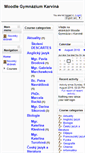 Mobile Screenshot of moodle.gym-karvina.cz